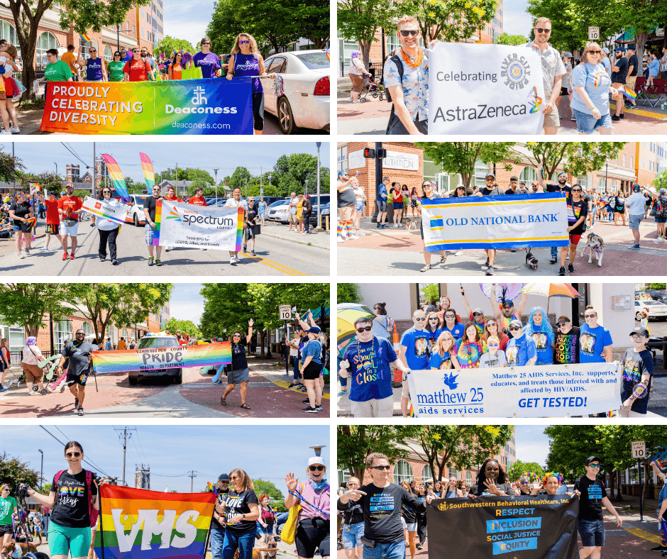 Major employers represented in the 2022 Pride Parade 
