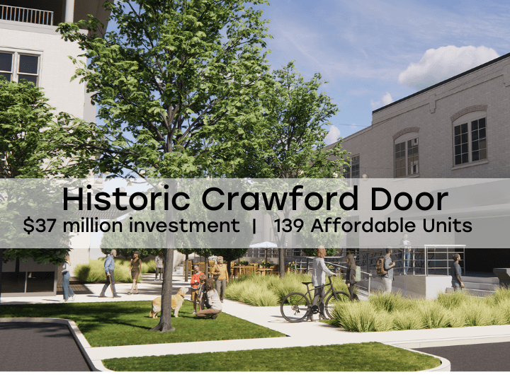 Historic ‘Crawford Door’ Building Mixed Use Renovation and New Construction