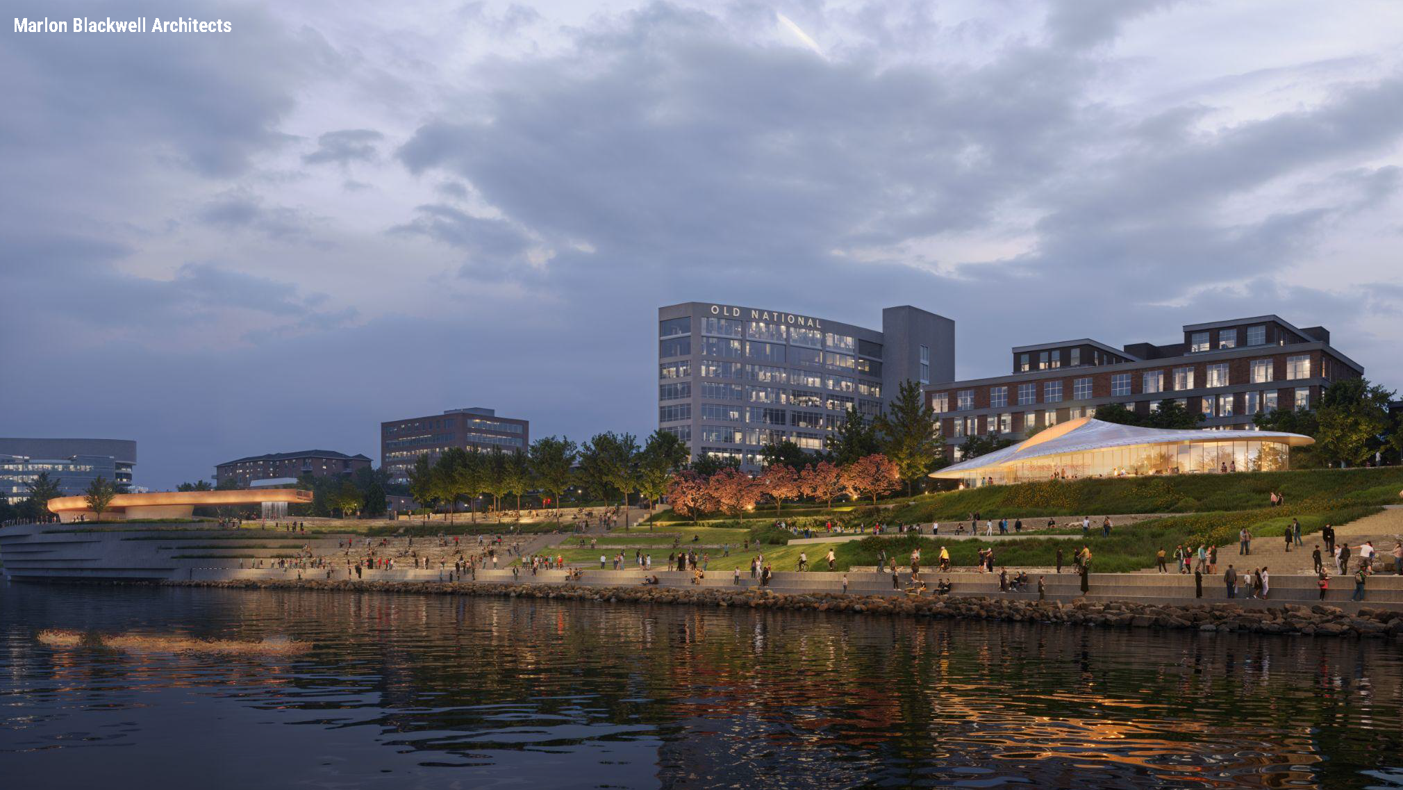 Ohio River Vision Update – Evansville Schematic Designs Reach 100%